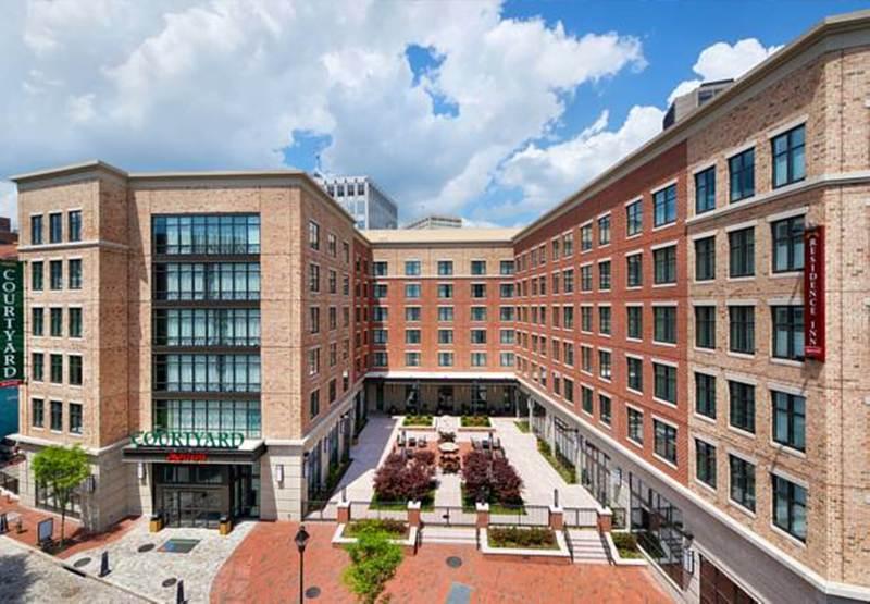 Courtyard By Marriott Richmond Downtown Otel Dış mekan fotoğraf